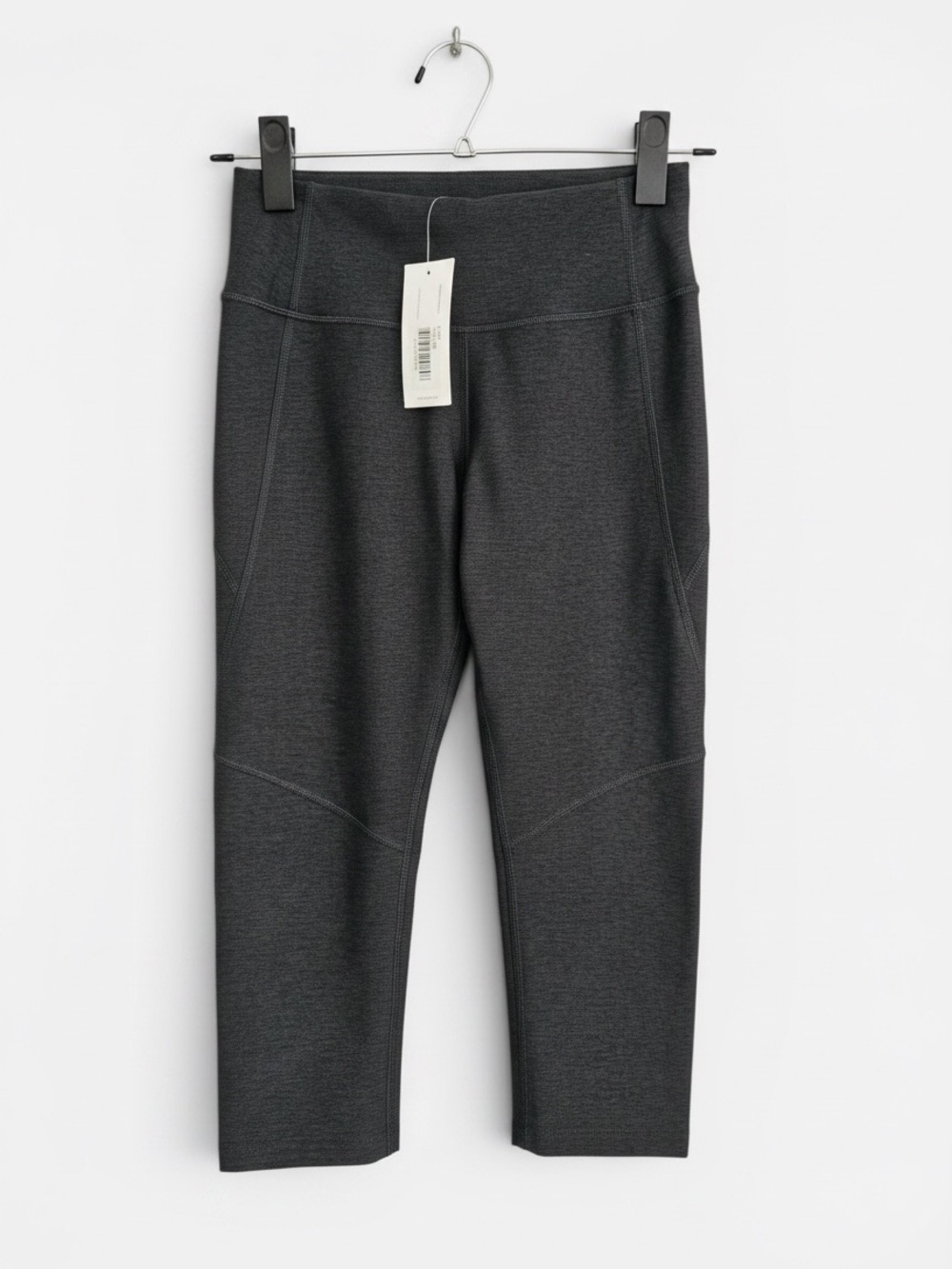 Outdoor Voices Kneecap Crop Charcoal Workout Legging
